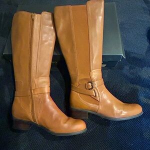 Size 11 Corso Como Vintage Calf boots in Cognac
